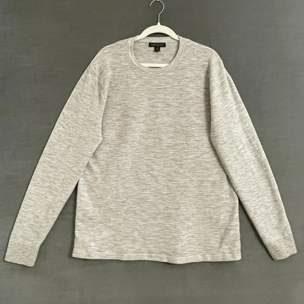 Banana Republic Sweater XL Organic Cotton Slub Knit Preppy Casual‎ Comfort